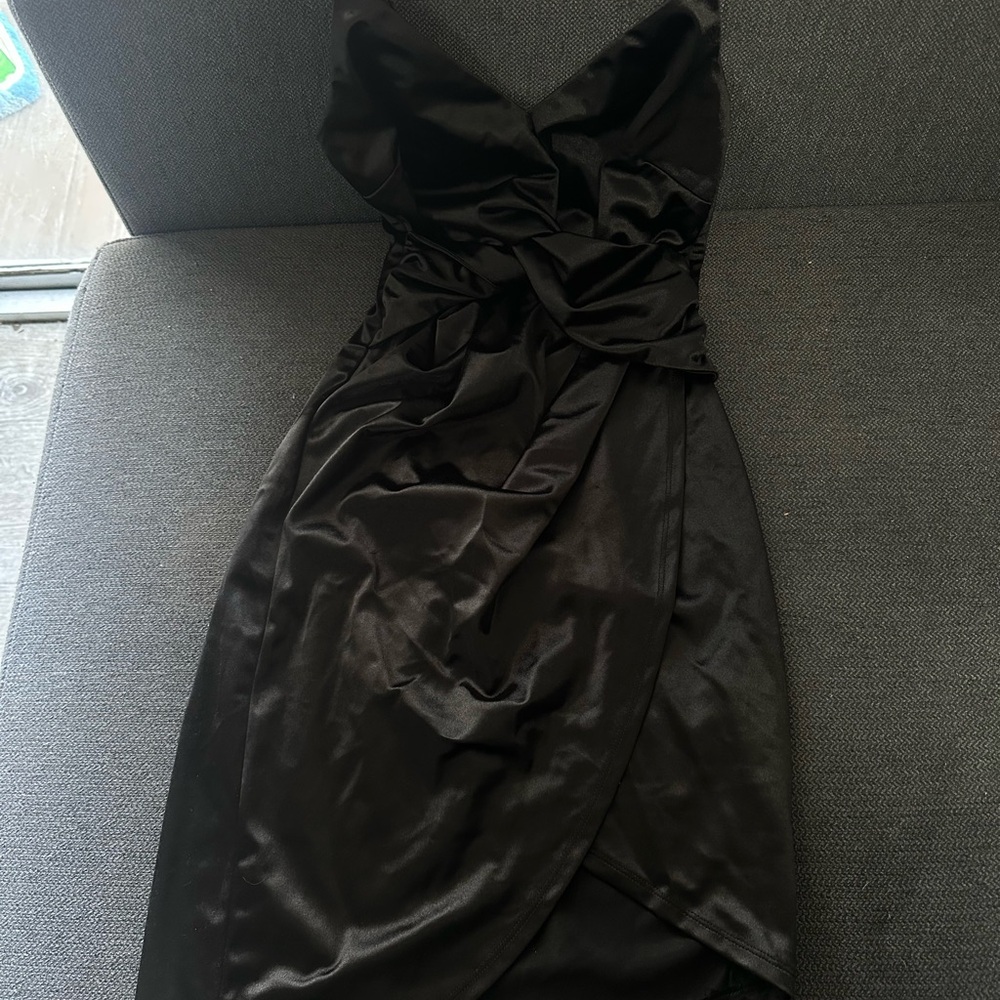Black Silk Dress